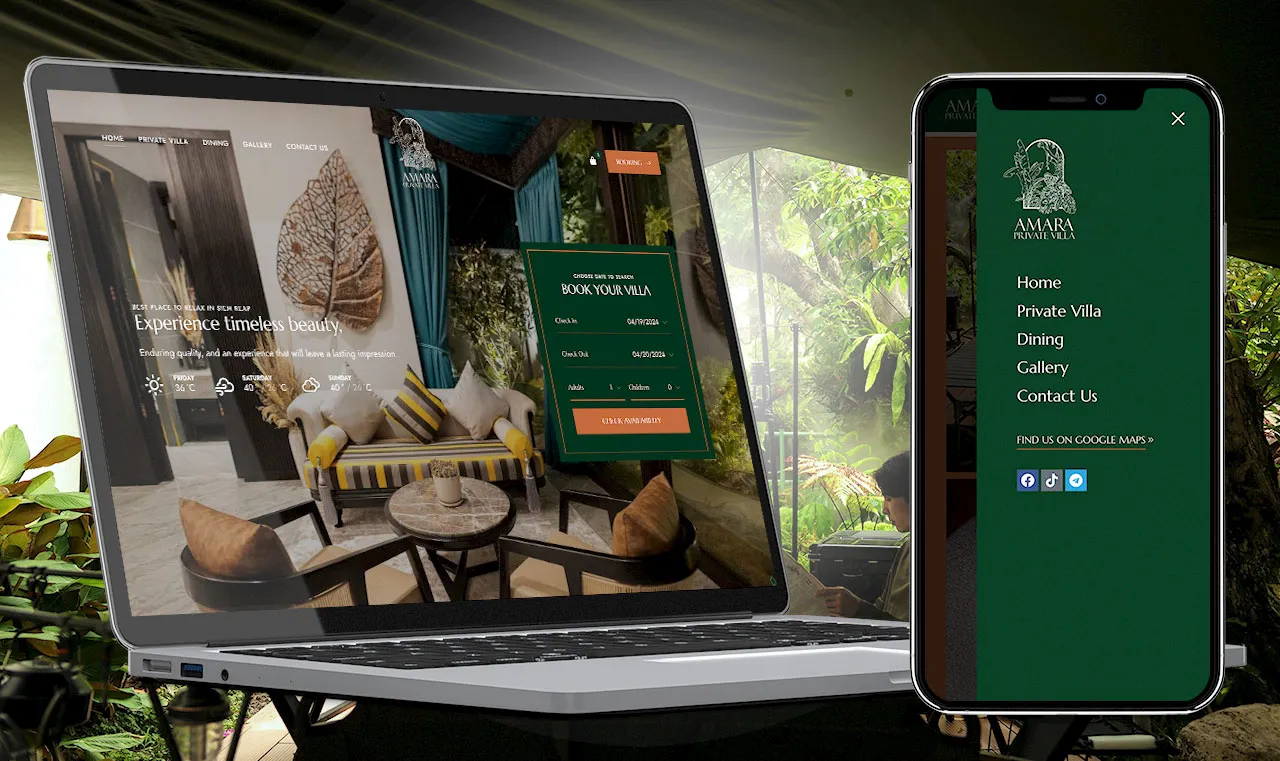 Amara Private Villa – Modern and comfortable private villas in Siem Reap Town