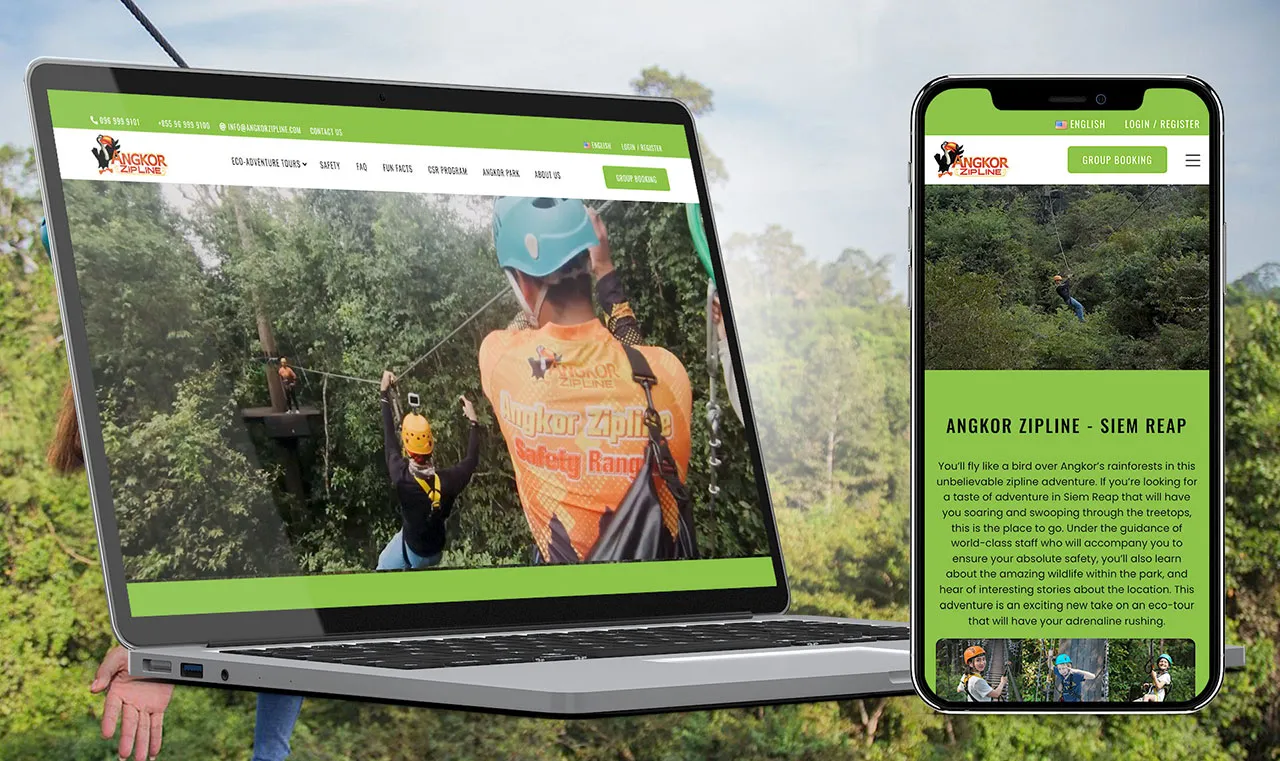 Angkor Zipline – Siem Reap Eco-Adventure Tours