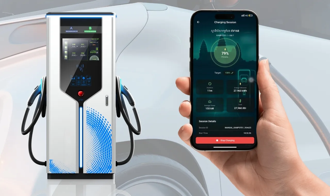 EV 168 – EV Charger Cambodia Mobile App