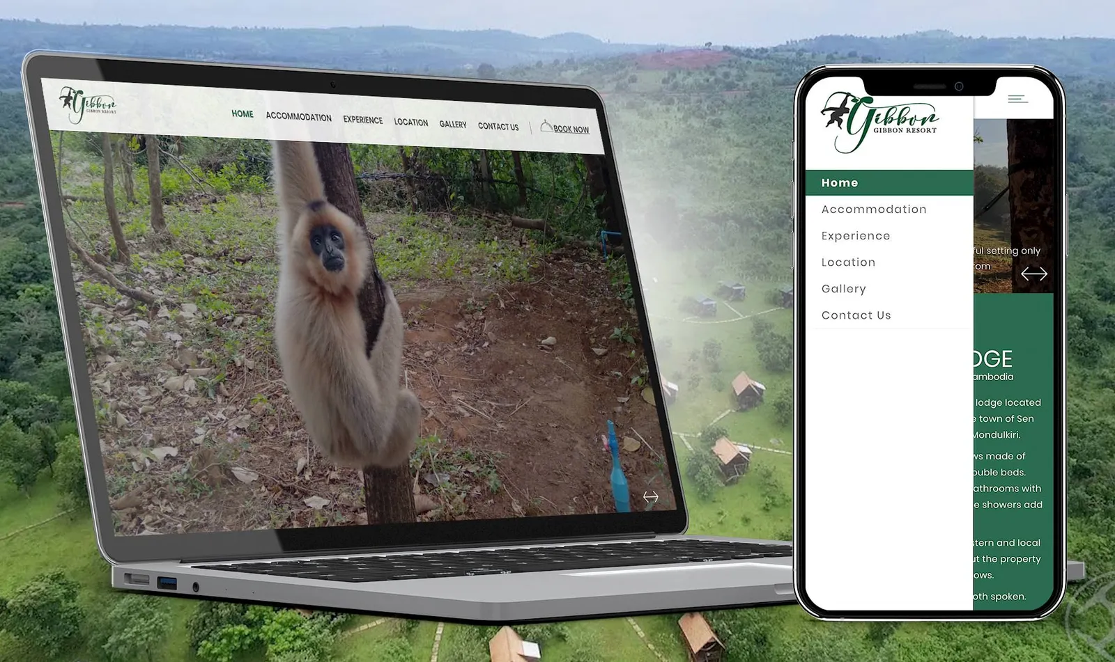 Gibbon Lodge Mondulkiri Website
