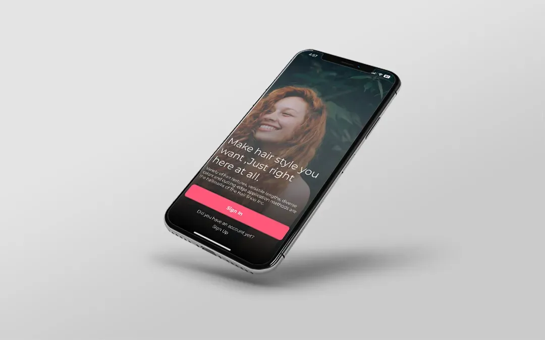 Cambodian Hair Extensions Mobile App Development