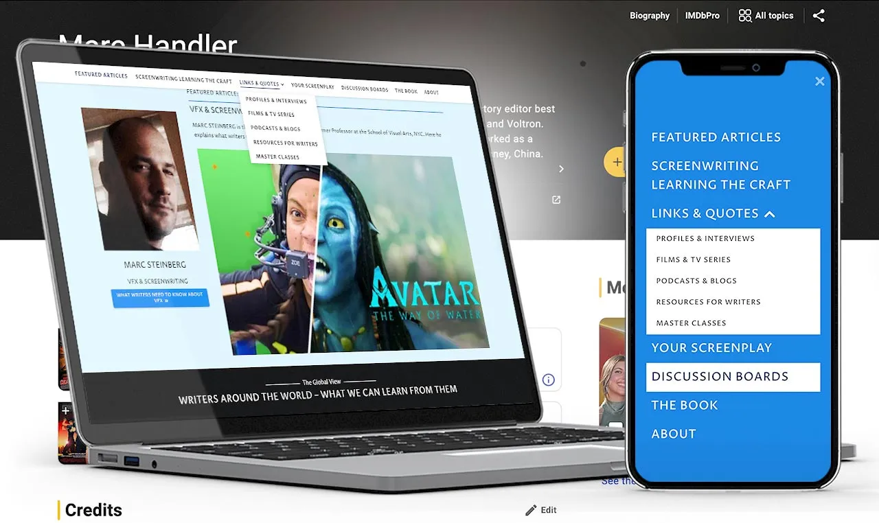 Discover “How to Tame Your Story” – Marc Handler’s Website Revamp by Angkor Design