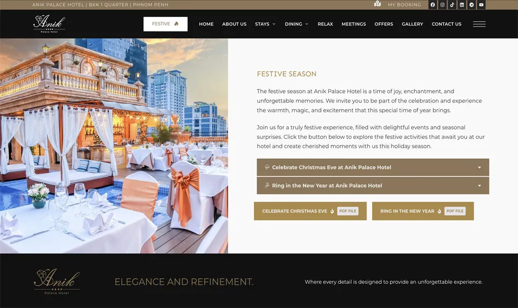 Is your hospitality website ready for the holidays? Find out how Festive Button can make a surprising difference.