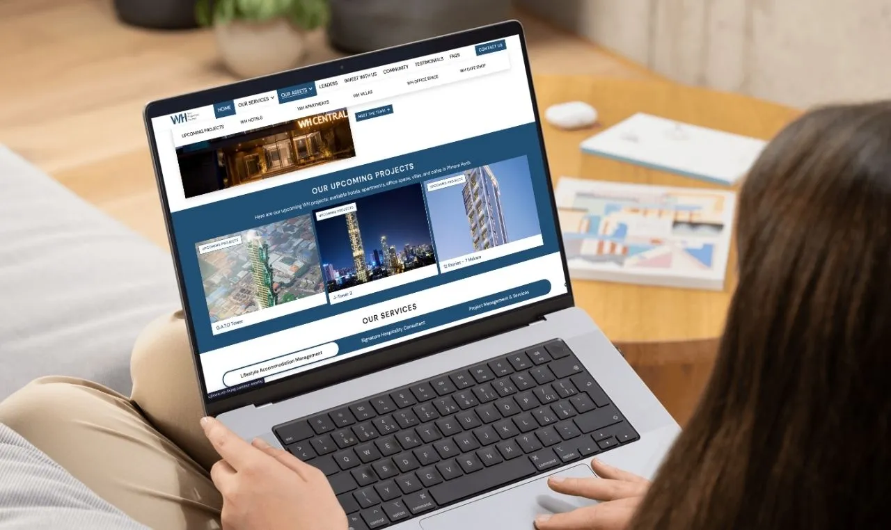 WH Living launches new website: Your Gateway to Cambodia’s Real Estate and Hospitality